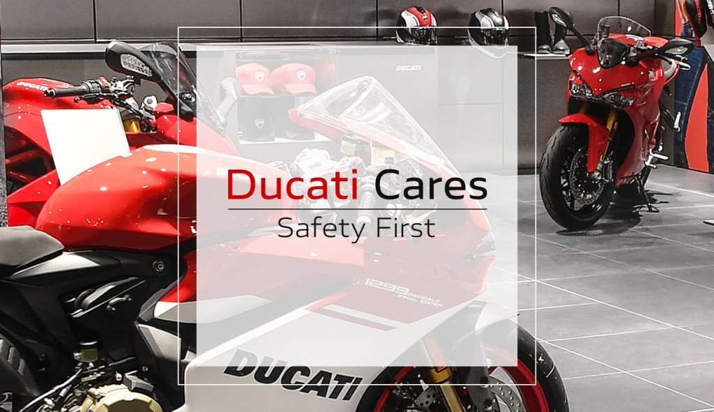 「Ducati Cares – Safety First／ドゥカティ・ケア – セーフティ・ファースト」プログラムを開始