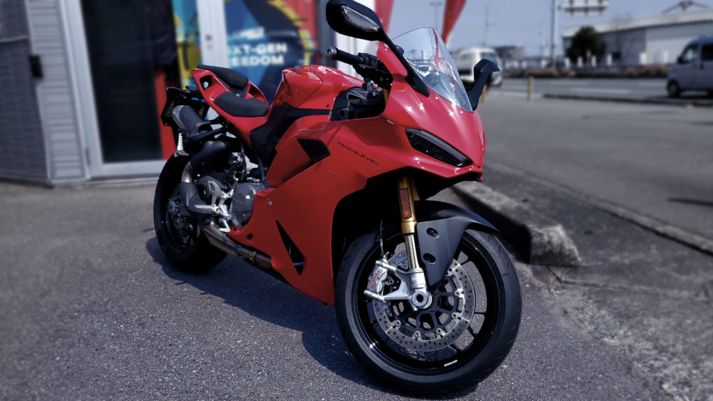 Panigale V2の試乗